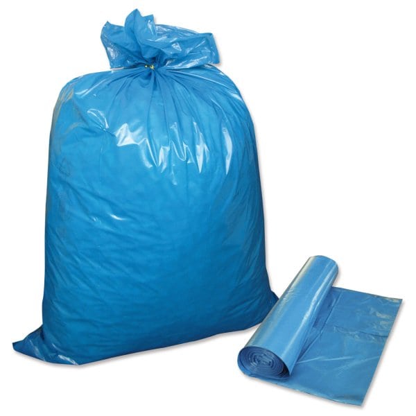 Müllsäcke 120 Ltr., blau, 700 x 1100 mm, T70
